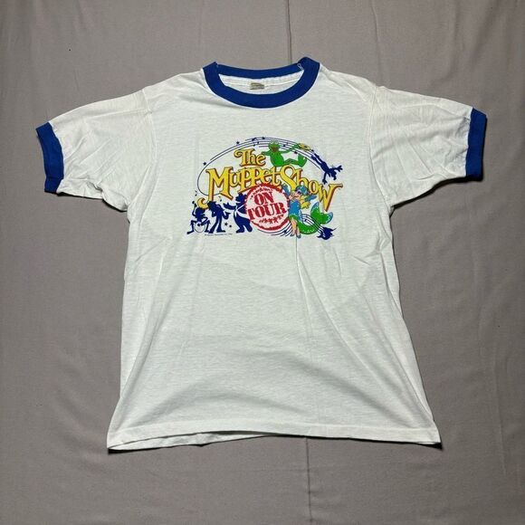Vintage 1984 The Muppet Show on Tour T‎ Shirt Large Henson Associates Rare - Picture 1 of 8